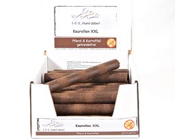 mascota vital - rouleaux à mâcher XXL cheval + pomme de terre sans céréales chien
