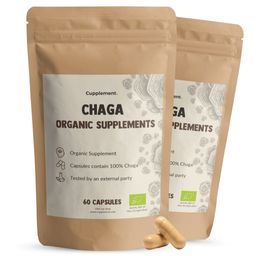 Cupplement® - Chaga Capsules 500 mg Biologisch - Combipack