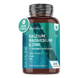 WeightWorld Calcium Magnésium Zinc