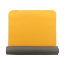 bodhi Yogamat LOTUS PRO geel/lichtgrijs