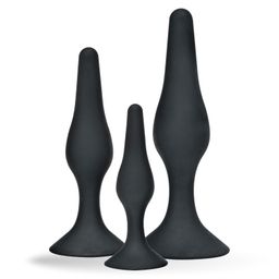 Lovelyness - Set Anaplug en silicone - Entraîneur anal