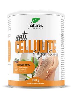 Nature's Finest Anti Cellulite Coffee Scrub - Koffiescrub tegen cellulitis