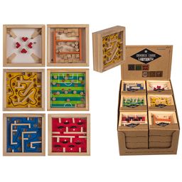 Out of the Blue Labyrinth Spel Hout