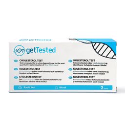 GetTested Test du cholestérol