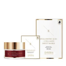 ErthSkin London Retinol Nachtcrème + Oogkussentjes + Collageenmasker