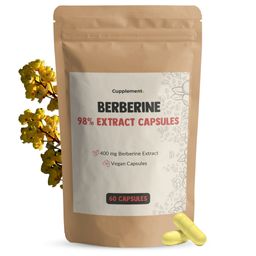 Cupplement® - Capsules d'extrait de berbérine 400 mg