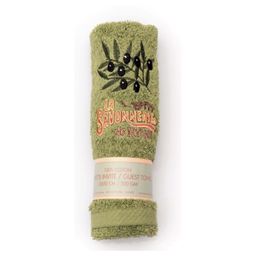 La Savonnerie de Nyons - serviette invité - vert