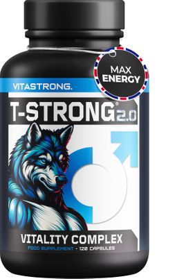 Vitastrong T‑STRONG 2.0 – 120 Gélules, Formule Renforcée