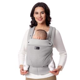 Momcozy Porte-Bébé - Léger & Respirant en Maille - Gris