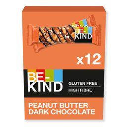 BE-KIND Barre Beurre de Cacahuète, Chocolat Noir et Noix - Encas naturel au goût riche