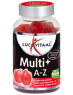 lucovitaal - Multi+ A-Z Gummies sans sucre