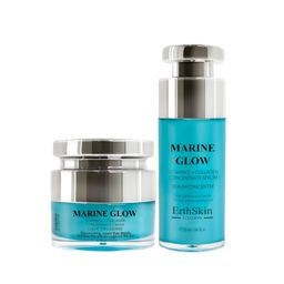 ErthSkin London Marine Glow Vitamine C + Collageenconcentraat Serum + Marine Concentraat Crème