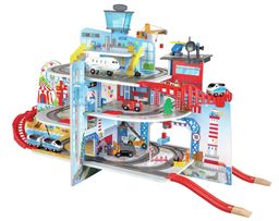 Ensemble de chemin de fer Hape Mega City