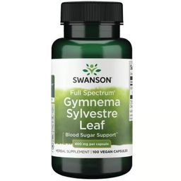 Swanson Health Products Feuille van Gymnema Sylvestre 400 mg