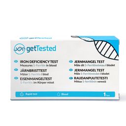 GetTested Test de carence en fer