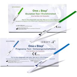 One+Step Combo-pakket 40 ovulatietests + 10 zwangerschapstests - Vruchtbaarheidstest voor vrouwen