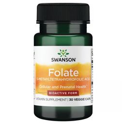 Swanson Health Products Folate 5-MTHF 400 mcg