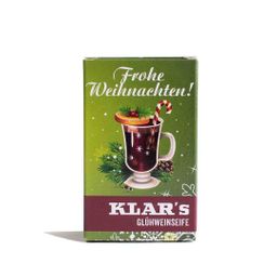 Savons Klar - Savon de Noël Klar, savon au vin chaud, (sans huile de palme)
