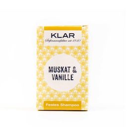 Klar Seifen - Shampoing solide Klar's muscade vanille (pour cheveux normaux)