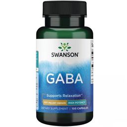 Swanson Health Products GABA 500 mg