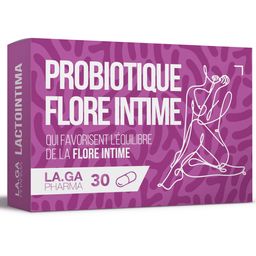 LactoIntima Probiotique Femme – Flore Vaginale & Candida – 4 Souches incl. L. Crispatus – LA.GA