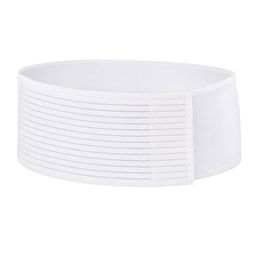 MYSANITY® Lage postpartumband 16 cm, ademende ribstof, wit