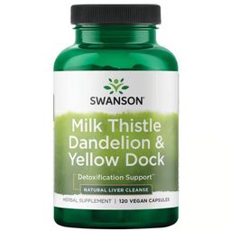 Swanson Health Products Mariadistel, Paardenbloem &amp; Klis