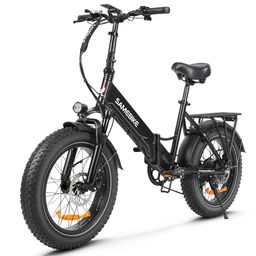 SAMEBIKE LOTDM200-II Vélo électrique pliant, batterie 48 V 13 Ah
