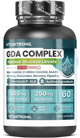 Vitastrong GDA Complex - 60 comprimés, soutien de la glycémie
