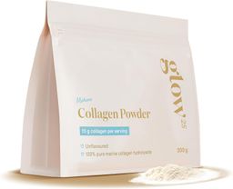 Glow25® Collagène marin en poudre | Peptides de collagène à boire | Naturel [300g]