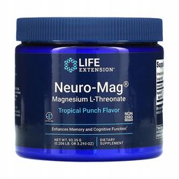 Life Extension Neuro-Mag Magnesium L-Threonate 2000 mg