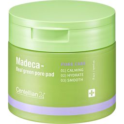 CENTELLIAN24 Madeca Real Green Pore Pad – Disques toniques purifiants aux extraits verts