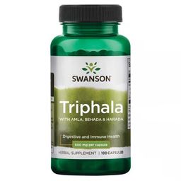 Swanson Health Products Triphala met Amla, Behada en Harada 500 mg
