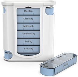 Haro Witte pillendoos – eenvoudige weekplanner