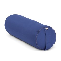 bodhi Yoga bolster (rond) ECO, KAPOK vulling Donkerblauw