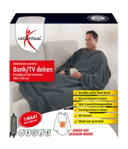 lucovitaal - Elektrische warmte Bank/TV deken