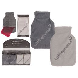 Out of the Blue Handwarmer, warmwaterkruik met fleece overtrek