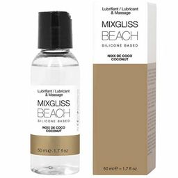 mixgliss beach, Premium 2-in-1 massageolie en glide gel