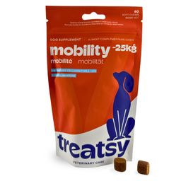 Treatsy Voedingssupplement – Mobiliteit voor kleine en middelgrote honden (-25kg)