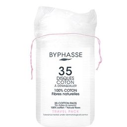 Byphasse - Make-up Verwijderings Wattenpads 100% Natuurlijke Vezels