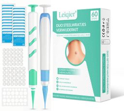 Leiqier Kit Duo Anti-Acrochordons pour Excroissances Cutanées