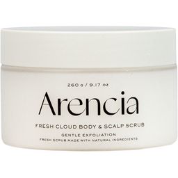 ARENCIA Fresh Cloud Gommage corps et cuir chevelu Thé blanc & Néroli