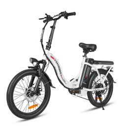 SAMEBIKE CY20 Vélo électrique pliant, batterie 36 V 12 Ah