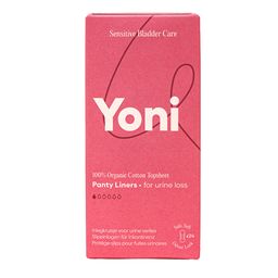 Yoni Inlegkruisje Urineverlies - 100% Biologisch Katoenen Bovenlaag