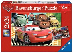 ravensburger Puzzel Auto's 2: Reis naar Europa 2x24 delen