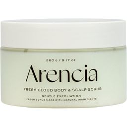 ARENCIA Fresh Cloud Gommage corps et cuir chevelu Fraîcheur Geranium & Onagre