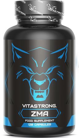 Vitastrong ZMA – 120 Gélules, Récupération Musculaire Nocturne