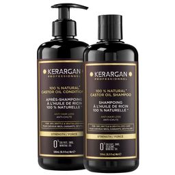 Kerargan - Duo Anti-Haaruitval Shampoo & Conditioner met Ricinusolie