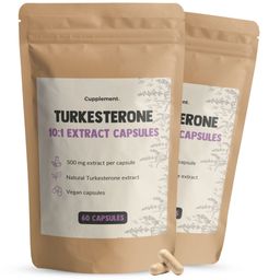 Cupplement® - Turkesterone extract capsules 500 mg - Combipack