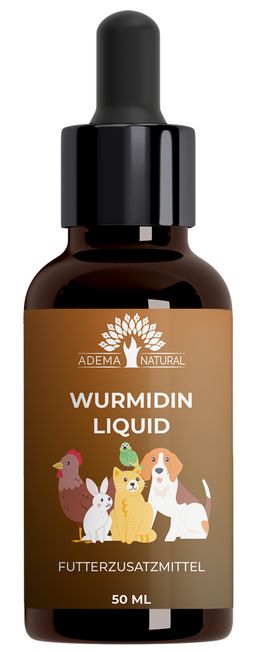ADEMA NATURAL® WURMIDIN Liquid | Complément alimentaire | Cure de 21 jours